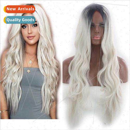 Women Europe Chemical Fiber Wig Head Covers Rose Mesh Medium