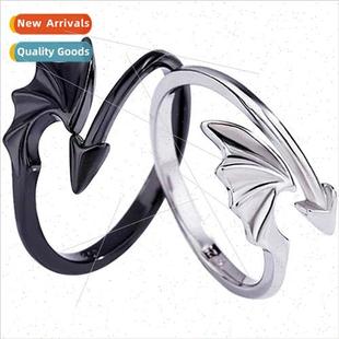 Flower Couple Ring s925 end Wicked Open Adjustable lver