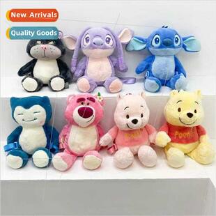 Japan cute strawberry bear bag 2023 new cute shoulder bag ca