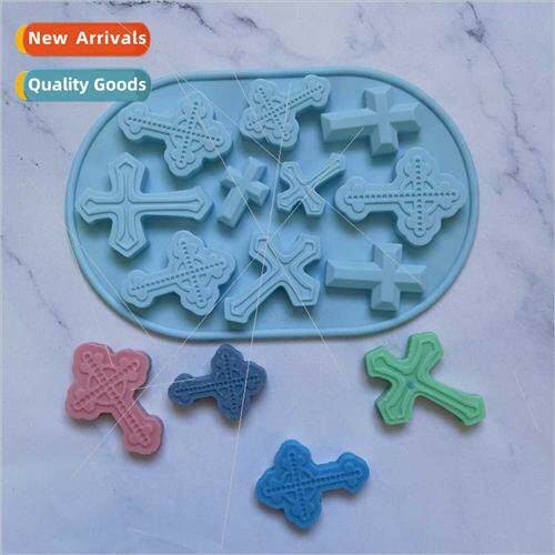 10-link Vintage Cross 359 licone Mold Cake Pudding Dessert M