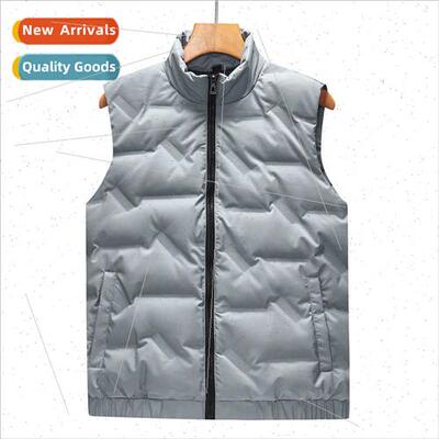 Autumn winter new down jacket men shoulders jacket new wave