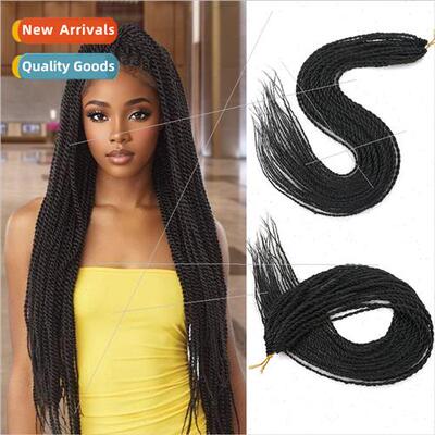 Hand Rubbed Braid Wig African Dirty Braid Twistbraid Trade C