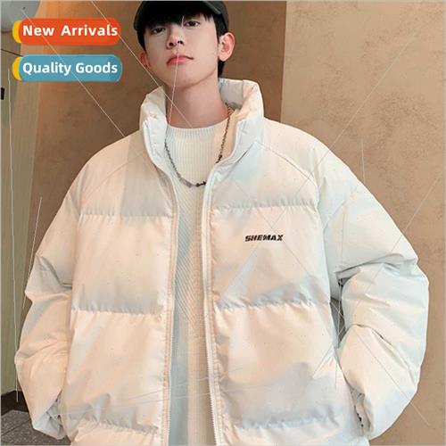 cotton jacket men winter tide thickened hundred warm down co