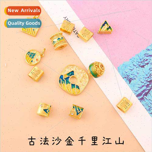 Qianli angshan ancient handmade weaving DIY bracelet necklac