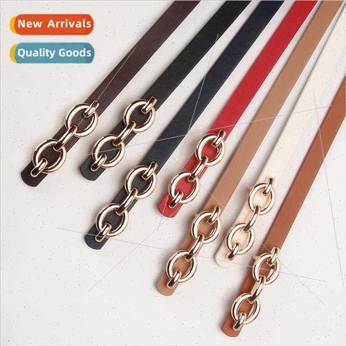 Women belt alloy buckle versatile dress western decorative b