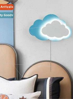 Children room wall lamp colorful clouds wall lamp simple mod