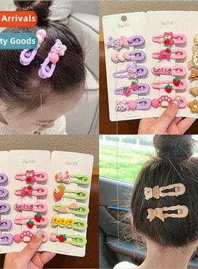 hair clips broken hair artifacts bangs hair card cute back h