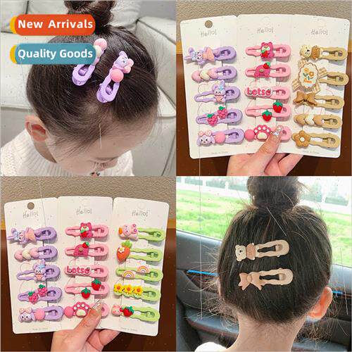 hair clips broken hair artifacts bangs hair card cute back h