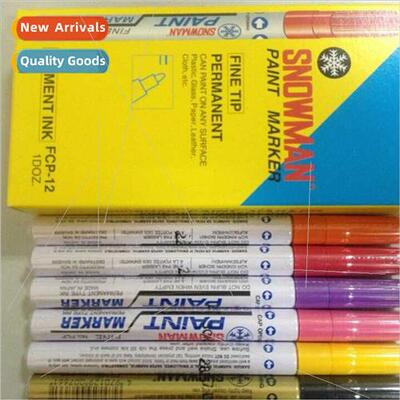 Japan al Snowman Paintbrush Lead-free Halogen-free Eco-pen Q