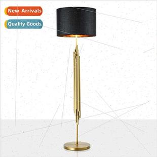 model room villa American table gold decorative lamp luxury