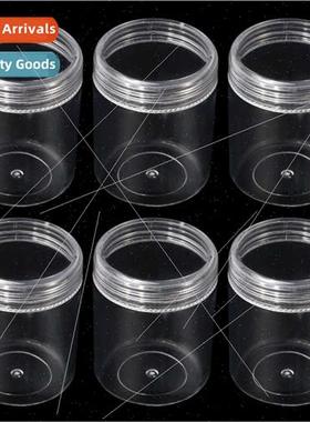 Multi-compartment Transparent Plastic Box Multi-size Round P