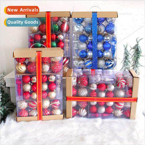 Christmas decorative color balls mixed colors Christmas ball