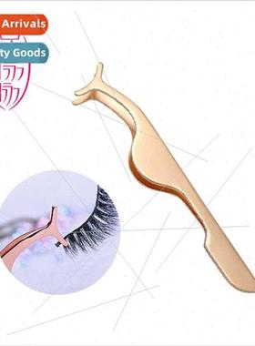 False Eyelash Assist Tweezers Eyelash Extension Curler