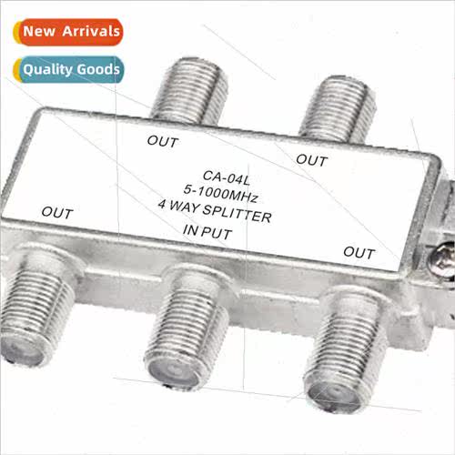 CATV Cable 4 Distribution Quad Distribution 4 Power Splter