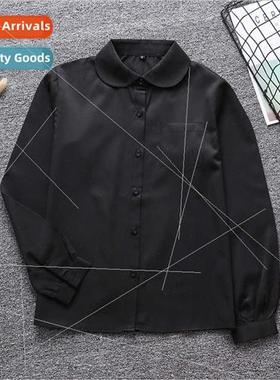 Japan orthodox student pill placket round neck kindergarten