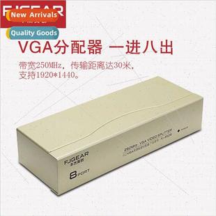 One Splter Input Eight Splte VGA Output Video