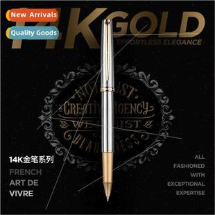 gold 14k business pen office men 100 steel Fountain full