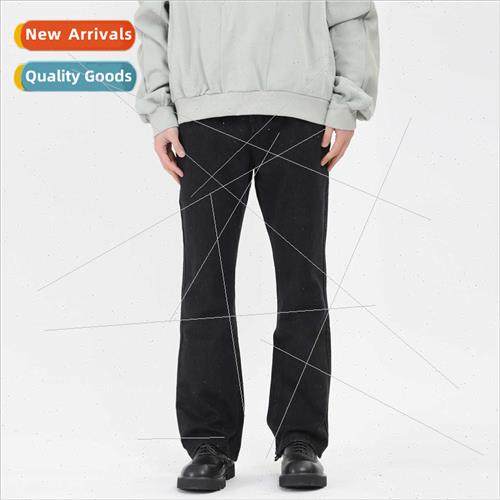 2023 retro vintage jeans sub men flare jeans hundred casual