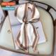 thin narrow silk Korea long rhombus women scarf new fall win