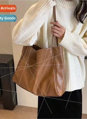 Autumn Winter 2023 Pure Color mple Women Bags Tote Mother Ba