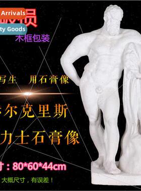 Hercules plaster statue art supplies sketching teaching aids