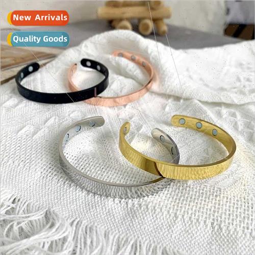 Europe magnetic bracelet fashion jewelry glossy open magneti