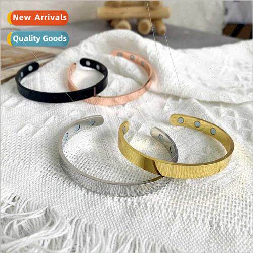 Europe magnetic bracelet fashion jewelry glossy open magneti