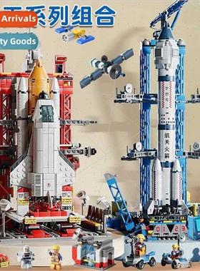 Compatible LEGO China Space Shuttle small particles building