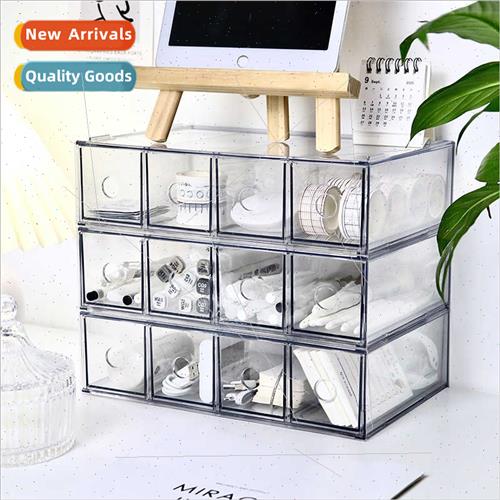 Multi-compartment stationery organizer ins high-color value