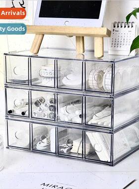 Multi-compartment stationery organizer ins high-color value