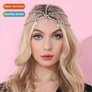 band drop rhinestone Europe pendant Hair gem YL2518 shaped