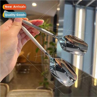 Stainless steel spoon lantern spoon long handle stirring spo