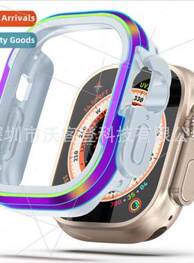 适用Apple 8/7/6/se/543applewatchTPU Aluminum Alloy ShockproP