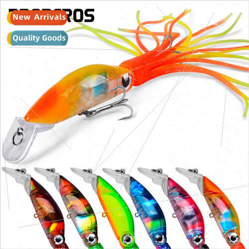 10cm Matsumoto Road Runner Plastic Squid wh Whiskers re 18.5