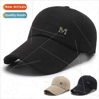 Hat men spring fall  longer brim sun-shading baseball cap ca
