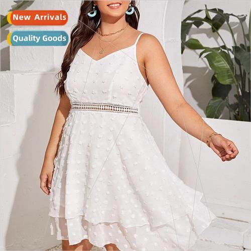 Short Sleeve Casual xury big women Dress Plus ze Sexy