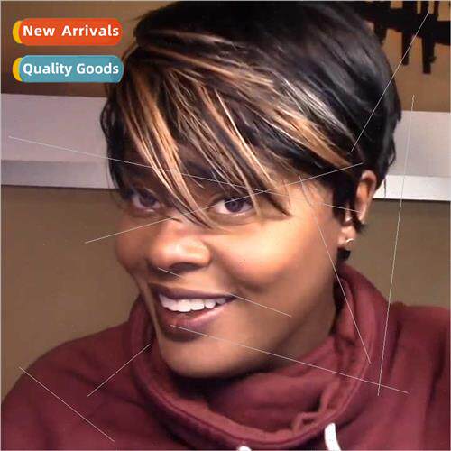 Europe New African Fashion Women Fake Partial Picking Blonde