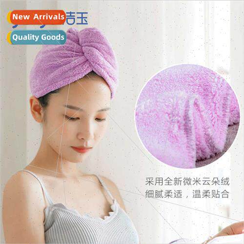 Dry Hair Cap Female Cute Quick Drying Head Wrap Thickened Sh