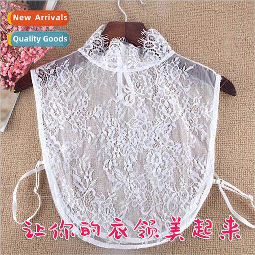 Autumn Winter Lace Fake Collar Children Shirt Travel Decorat