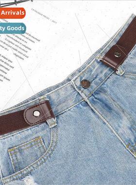 Lazy Invisible Belt Women Decorative Ins Wind Buckleless mpl