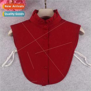 winter matching sweater new shirt fall collar Korea false