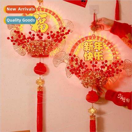 2024 Dragon New Year decorative wall hanging garlluminous bl