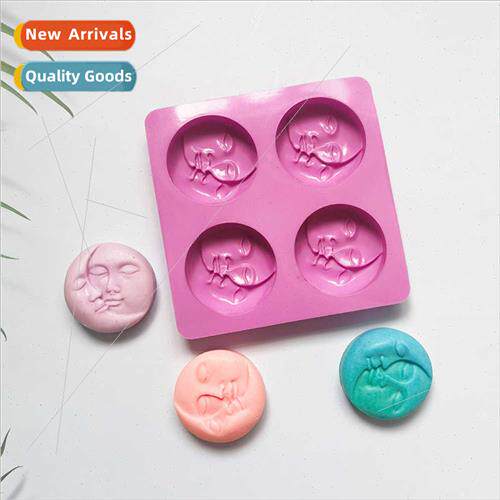 licone 4 wh double face soap 588 Soap Aromatherapy cake mold