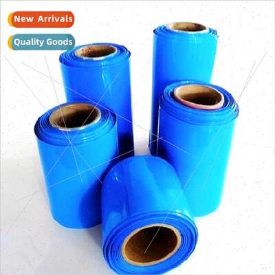 PVC Heat Shrinkable Tube 70MM 110MM 90MM 160MM Blue 18650 Ba