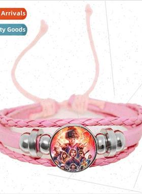 Accessories Weird Tales 4 Time Gems HKnted Pink HRope Bracel