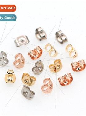 DIY jewelry accessories materials stainless steel ear plugs