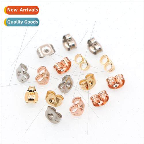 DIY jewelry accessories materials stainless steel ear plugs
