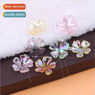 jade step rocker Ancient petals hairpin 14mm Hanfu