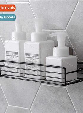 Iron bathroom shelves wall mounted bathroom organizer square