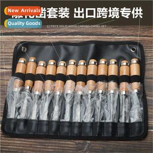 Wood Carving Tools 12 pcs Carving Chisels Furnure Woodworkin